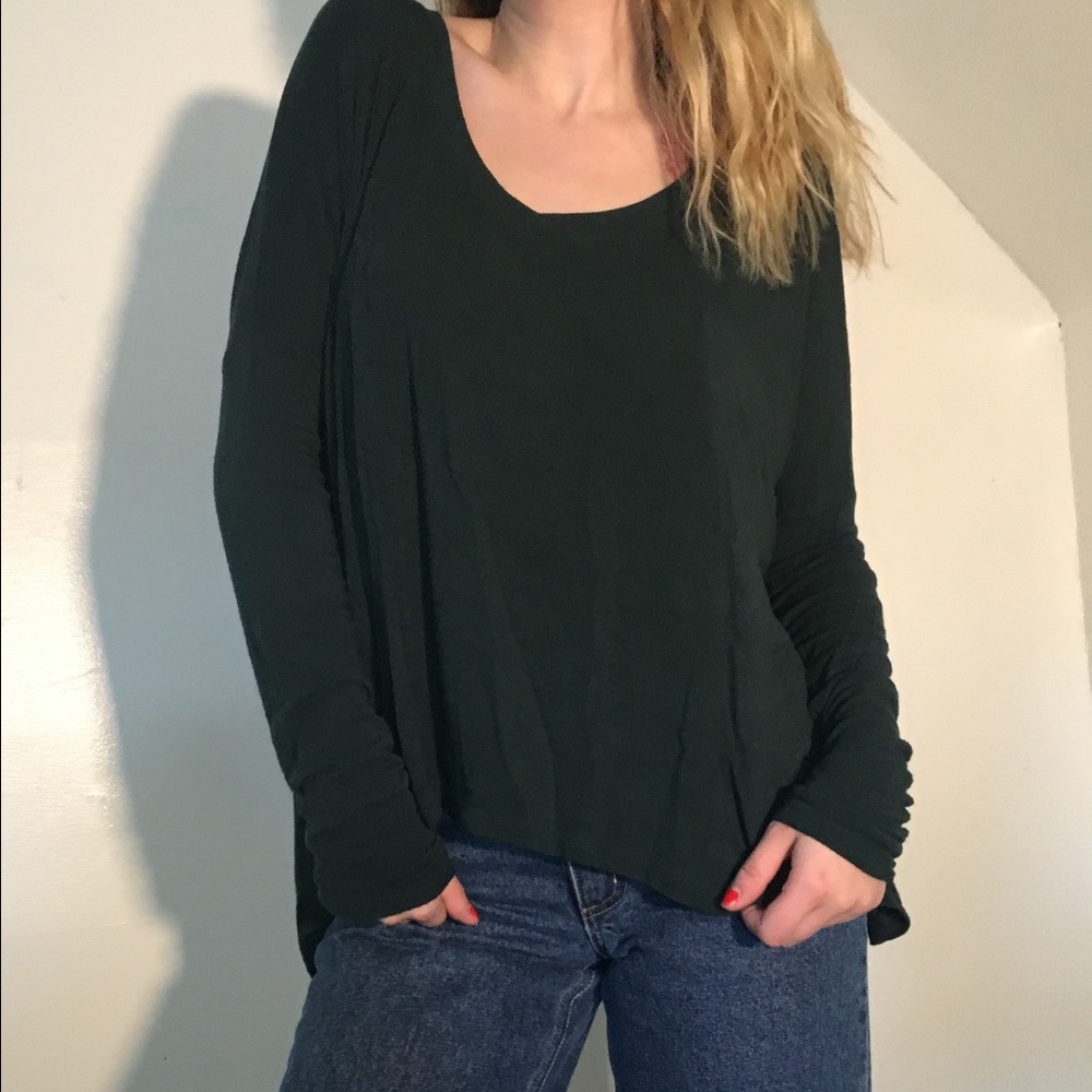 Oversized Vneck Tee